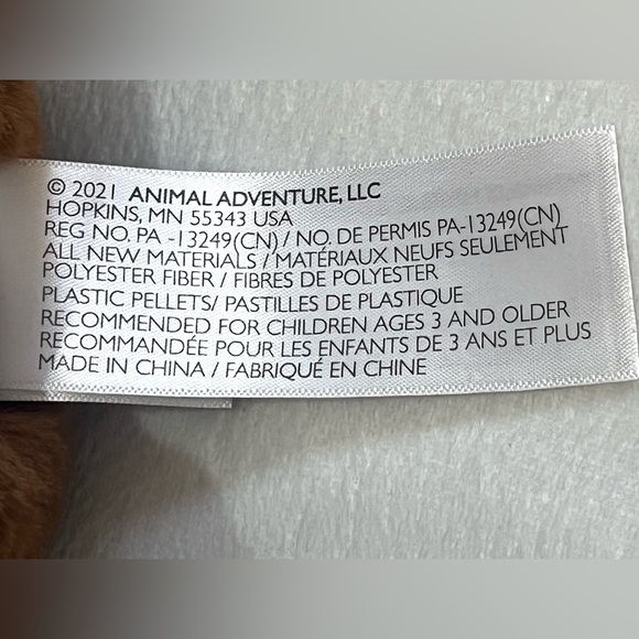 Animal Adventure Chocolate Brown Plush 16” Puppy Dog Children’s Stuffed Animal - Picture 9 of 16